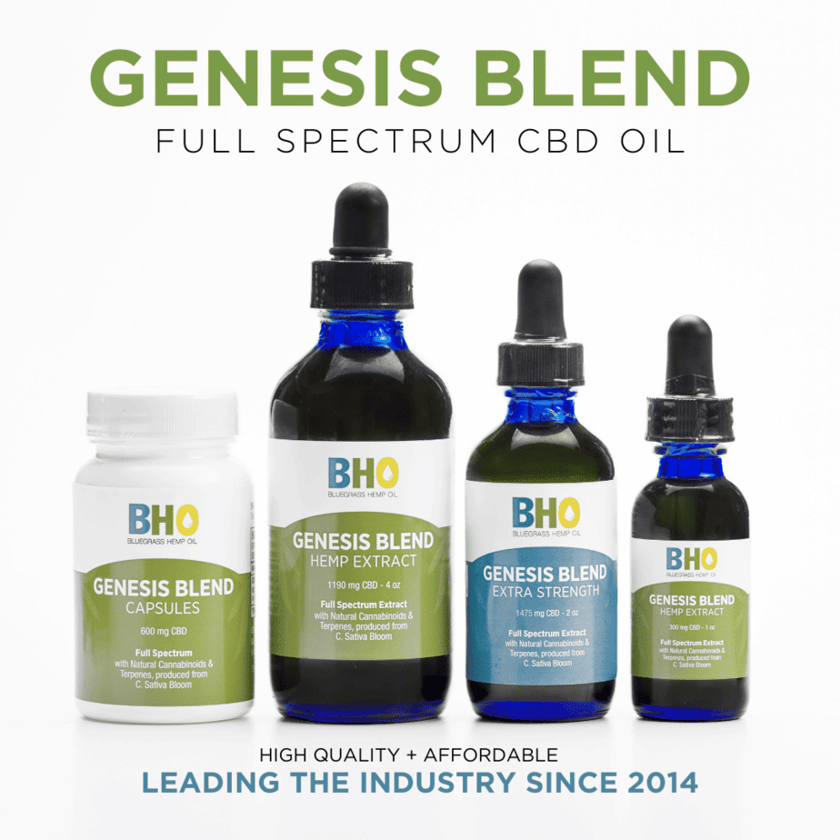 All About Genesis Blend CBD Oil