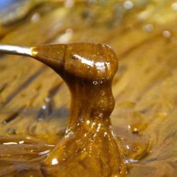  CBD-rich resin grown and extracted by Kentucky Cannabis Company, used to make cannabidiol oil.