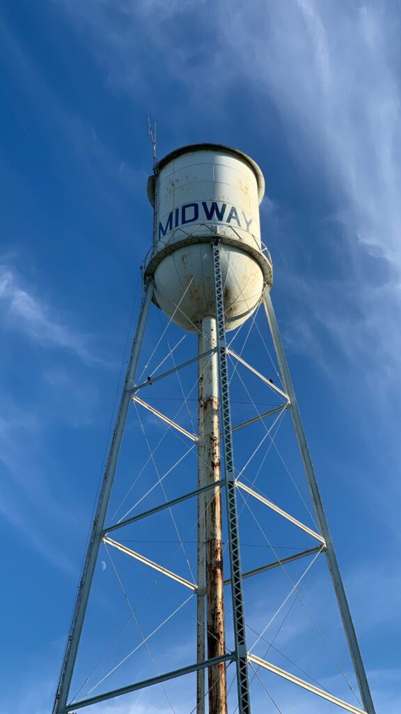 Midway KY water tower