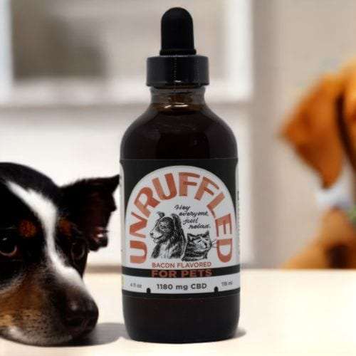 Unruffled_CBD_for_pets_4oz_Bacon_Puppy