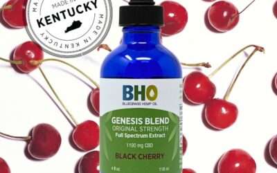 Genesis Blend Full Spectrum CBD Oil – Black Cherry 4 oz