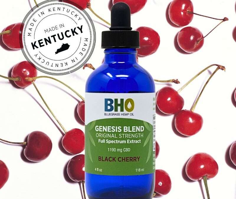 Genesis Blend Full Spectrum CBD Oil – Black Cherry 4 oz – Subscription