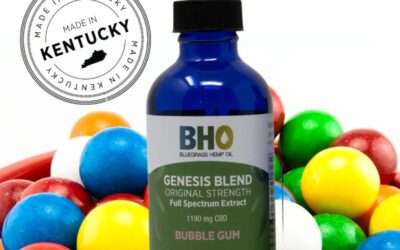Genesis Blend Full Spectrum CBD Oil Bubblegum 4 oz