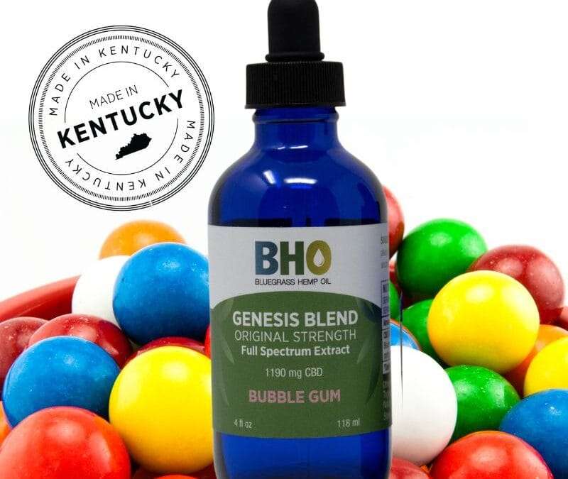 Genesis Blend Full Spectrum CBD Oil Bubblegum 4 oz – Subscription