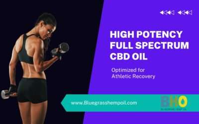 Why Choose High Potency Full Spectrum CBD Oil for Athletic Recovery?