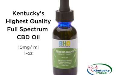 Original Genesis Blend: Premium Full Spectrum CBD Oil from Kentucky 1-oz
