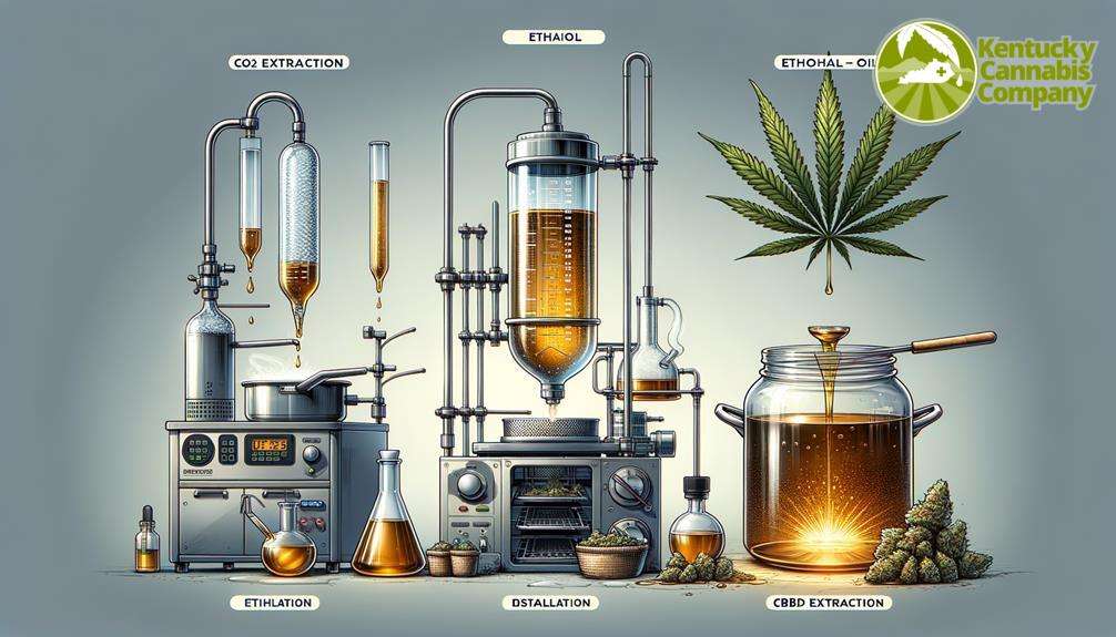 Stainless steel CBD extraction unit with multiple chambers and tubing for sustainable hemp oil processing.