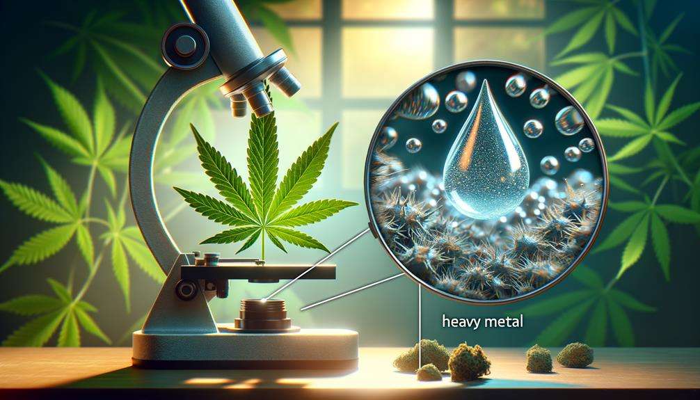 analyzing cannabis heavy metals