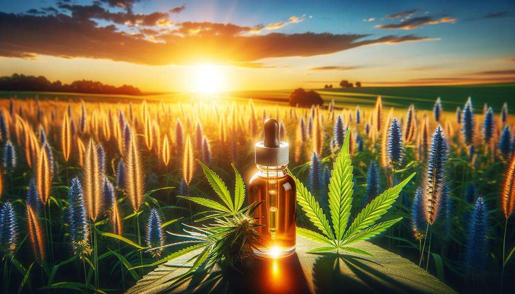 Genesis Blend Full Spectrum CBD oil bottle by Kentucky Cannabis Company, available at Bluegrass Hemp Oil.